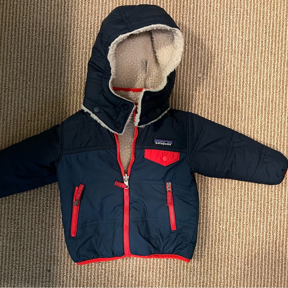 Patagonia Tribbles Hooded Reversible Jacket